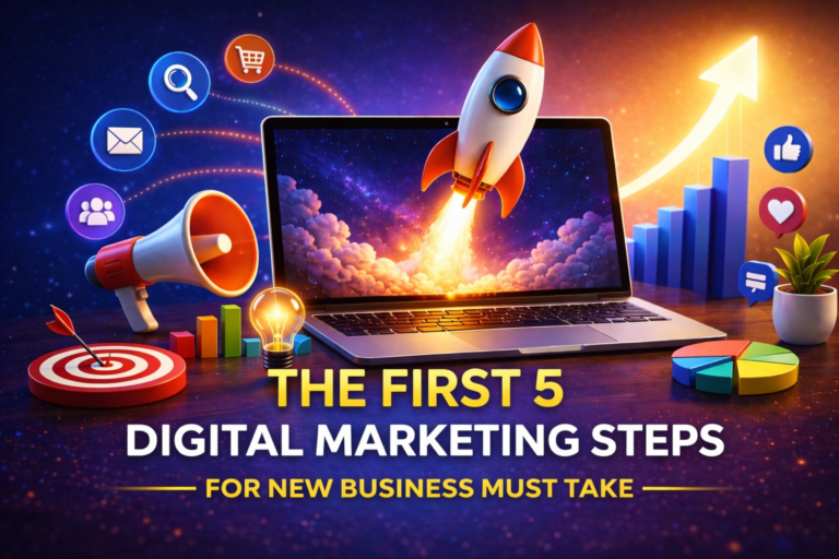 The First 5 Digital Marketing Steps Every Startup Must Take
