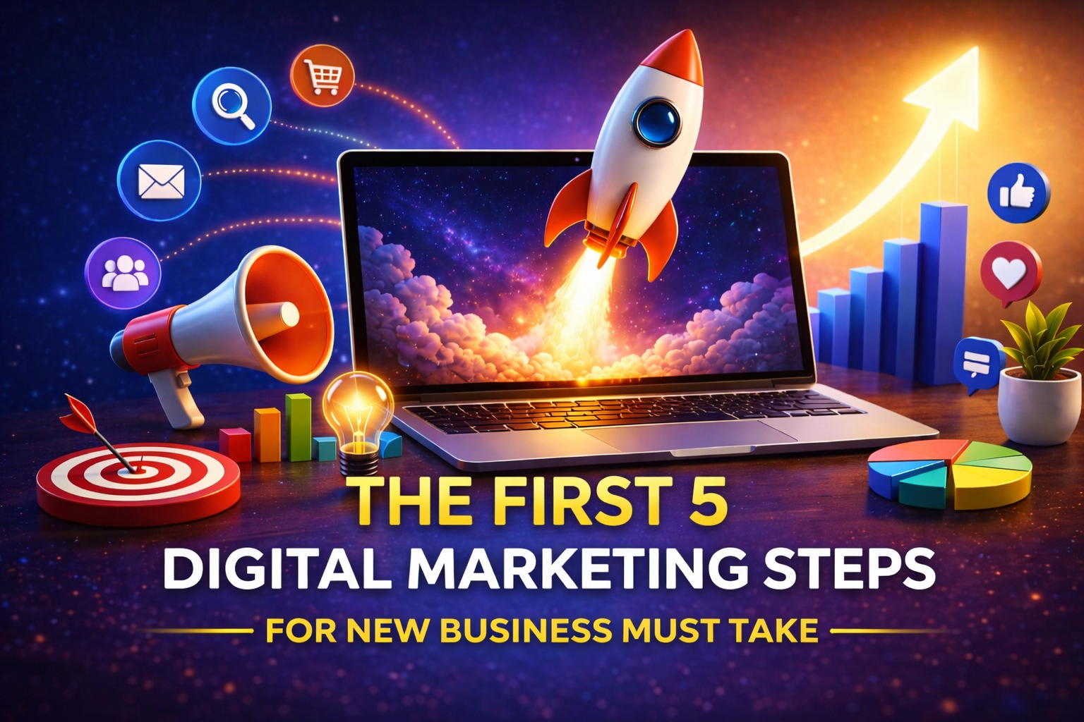 The First 5 Digital Marketing Steps Every Startup Must Take